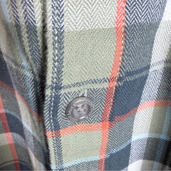 Eddie Bauer Multicolor Plaid Casual Shirt NWT - Picture 10 of 13